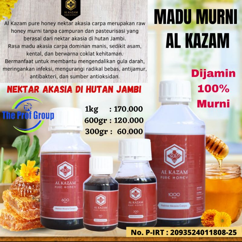

Madu Murni Al Kazam - Madu Asli Murni Pure Raw Honey Fresh Mentah Al Kazam Akasia Carpa