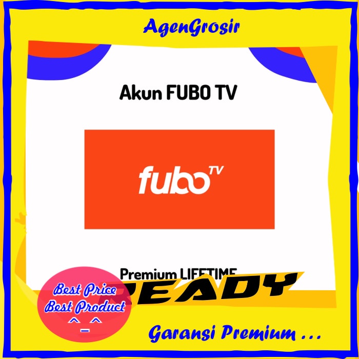 [GARANSI] Termurah di Shopee Akun Fubo Tv Premium Streaming Nonstop Akun Streaming Dijamin Berkualit