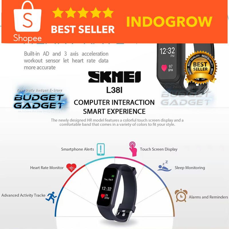 SKMEI Sport Smartwatch - L38I indogrow
