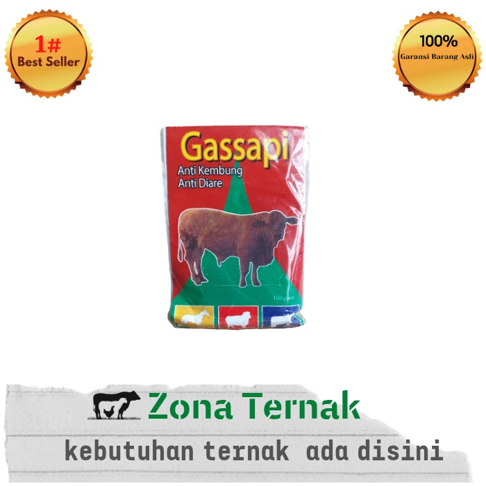 GASSAPI obat  ampuh mengatasi kembung dan diare pada sapi, kambing, domba