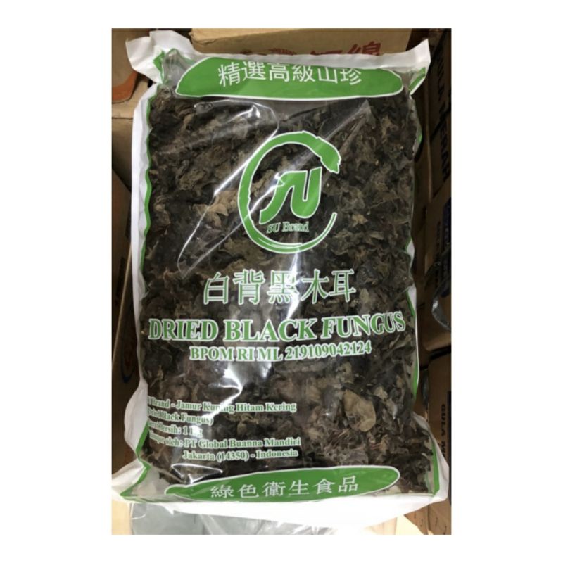 

Jamur Kuping Hitam 500 gram Dried Fungus