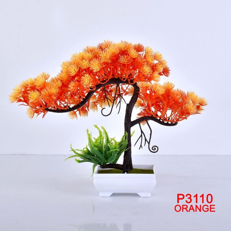 TF11/COD/P3110 ( 1kg bisa 10pcs ) BUNGA DEKORASI/BUNGA PLASTIK/TANAMAN ARTIFISIAL-ORANGE
