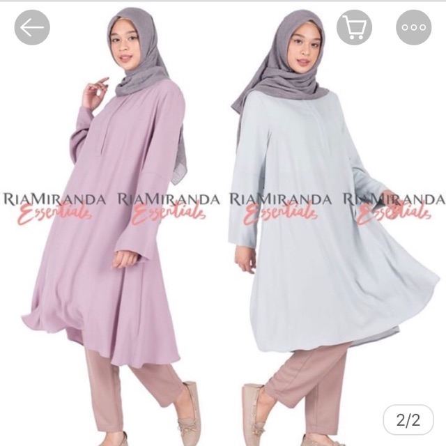 ❌SOLD❌ Arsenic Tunik Ria Miranda Sale Lavender