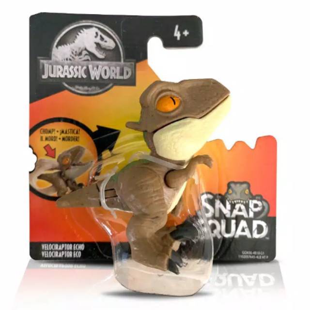 Snap Squad Jurassic World Velociraptor Echo