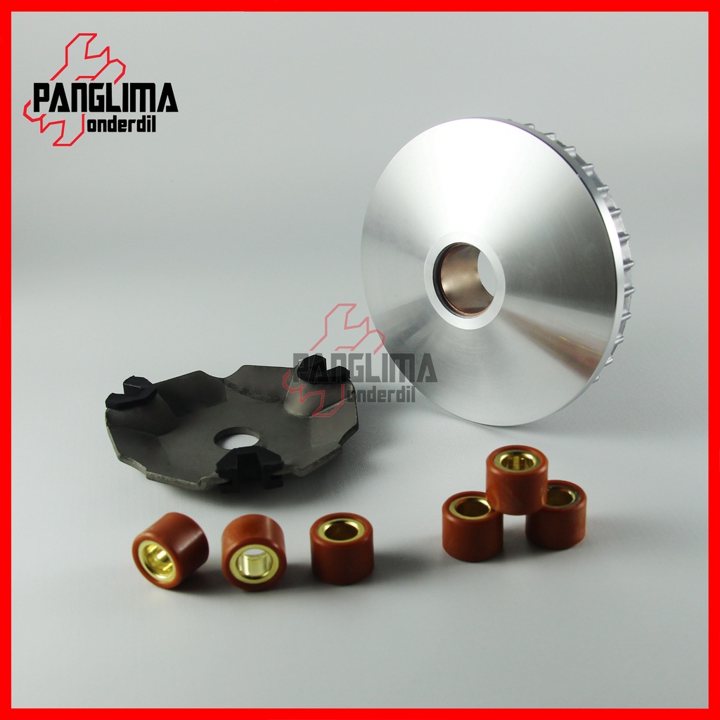 Rumah Roller-Roler Assy Beat FI-CBS &amp; Vario 110 F1-eSP 2014 &amp; Spacy FI &amp; Scoopy FI-eSP 2012-2014 Penutup-Tutup-Slider-Set-Lengkap-Komplit