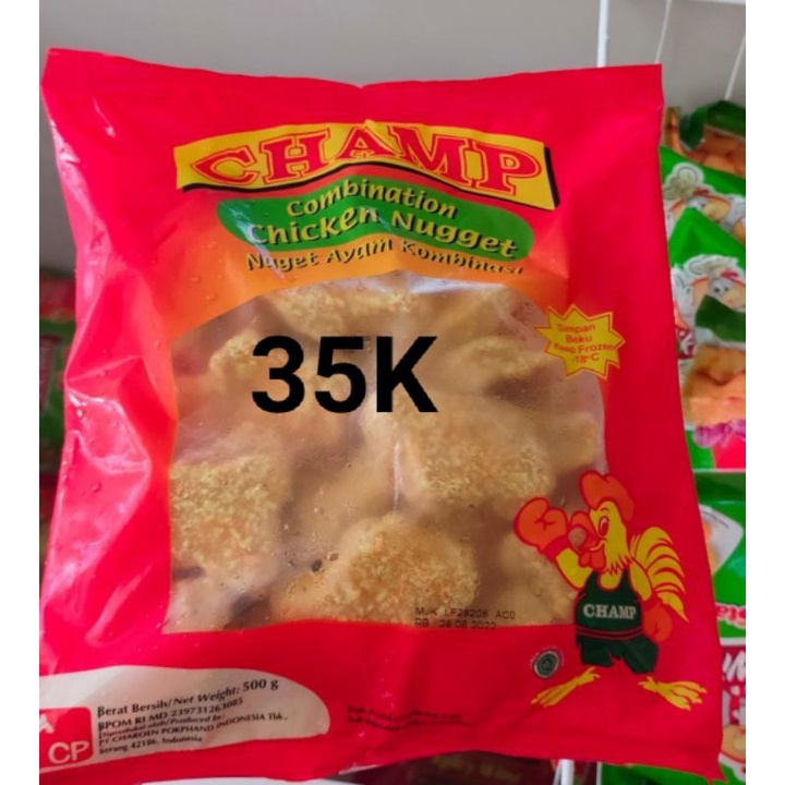 

nugget ayam champ 500g