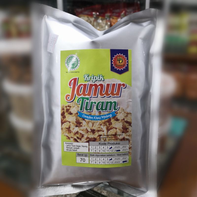 

kripik jamur tiram