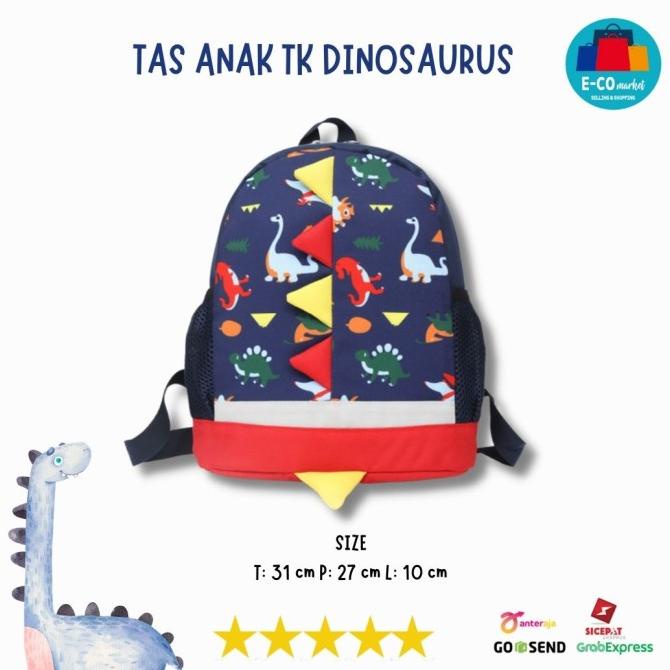 Tas Ransel Anak TK Backpack Dinosaurus