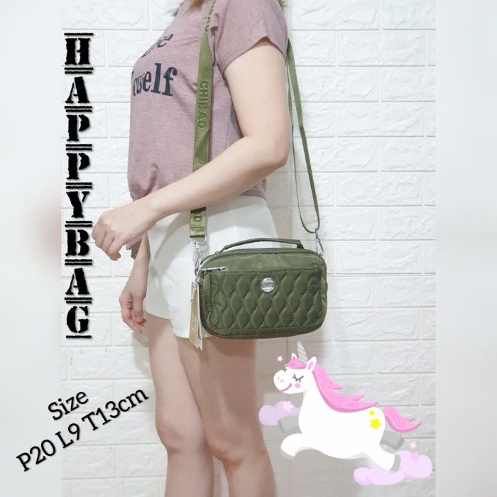 tas wanita TAS WANITA CHIBAO BORDIR 2in1 Bisa Jinjing Dan Selempang CB6756 3Res - Purple tas pinggan