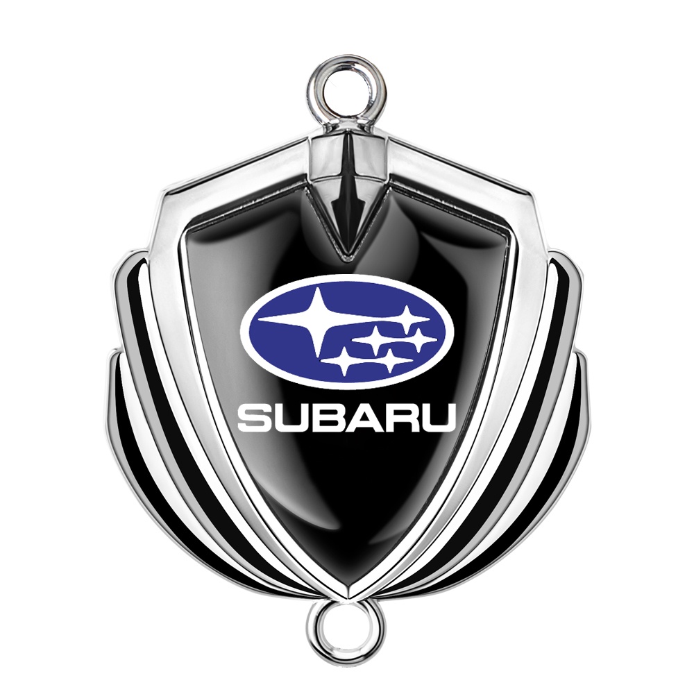 Subaru Ornamen Badge Metal 3D Gantung Spion Tengah Mobil Untuk Subaru Impreza Forester Legacy XV 2020