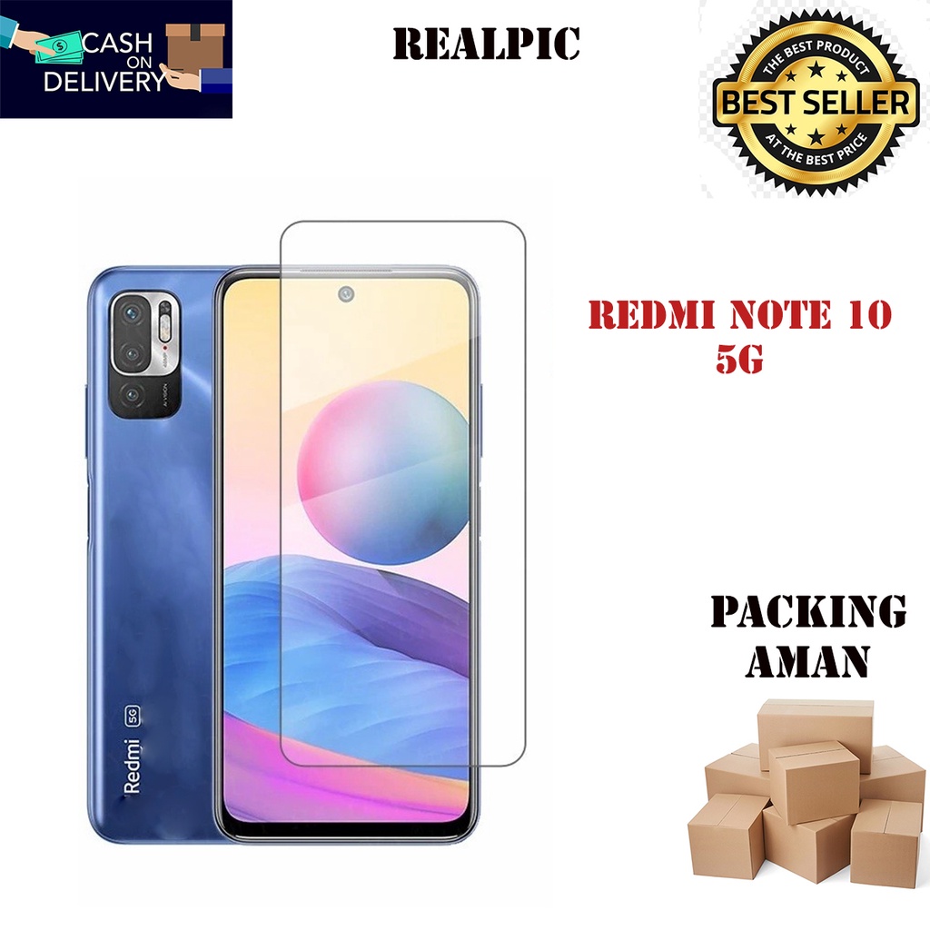 Tempered Glass Xiaomi Redmi Note 10 5G Screen Protector Anti Gores