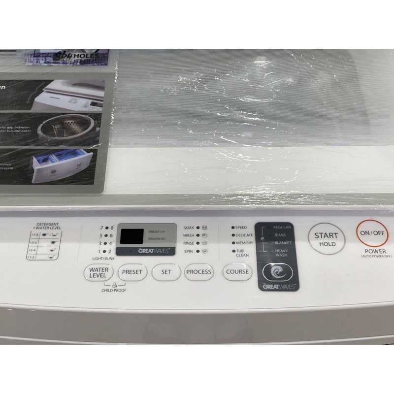 Mesin Cuci Toshiba AWJ900DN / Top Loading 8kg AWJ-900DN