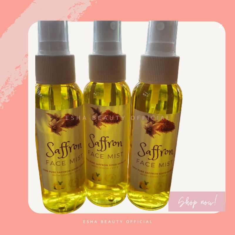 AIR SAFFRON FACE MIST WITH LEMON + VIT E 100ml BPOM