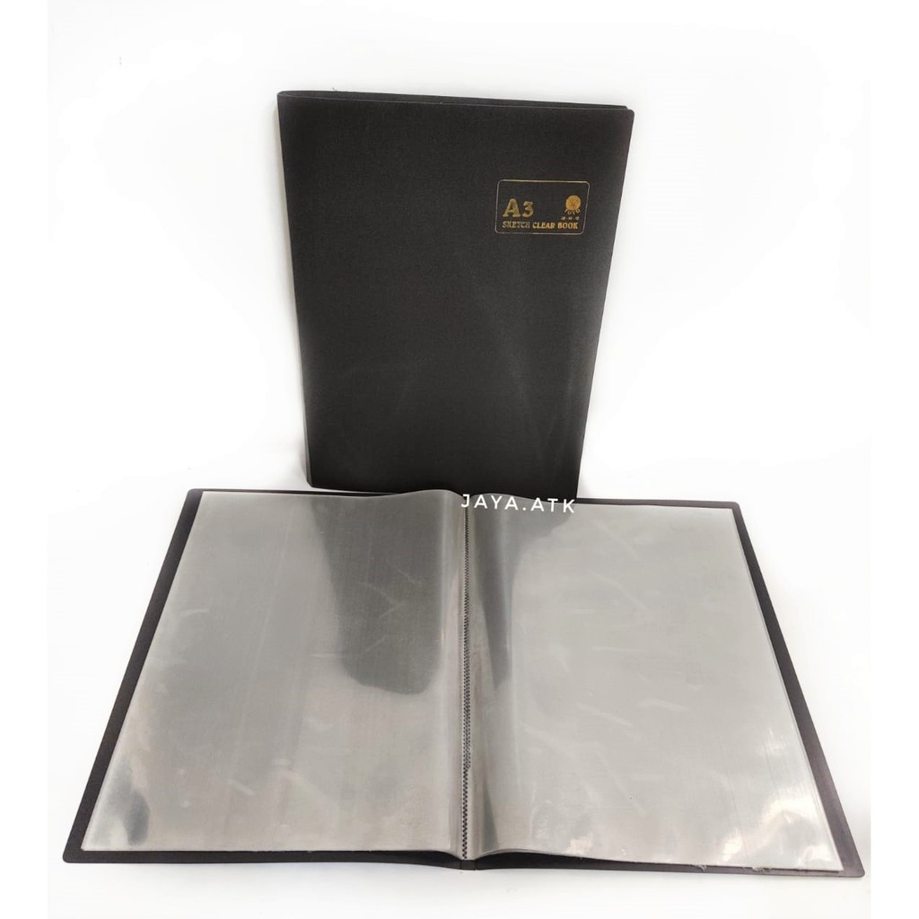 MAP DOKUMEN CLEAR HOLDER A3 16 LBR TOYO DOCUMENT KEEPER KERTAS GAMBAR A3 BAGUS