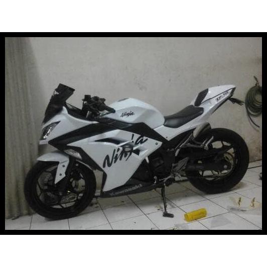 Murah Decal Cutting Stiker Ninja 250 Fi Bodi Samping Kiri