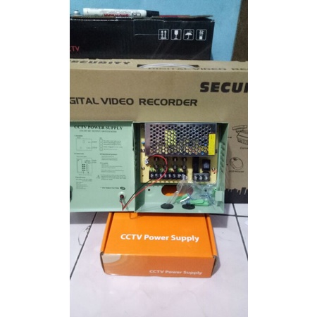 Power Supply Box 12 Volt 5 Amper Power Supply Box Panel 5A