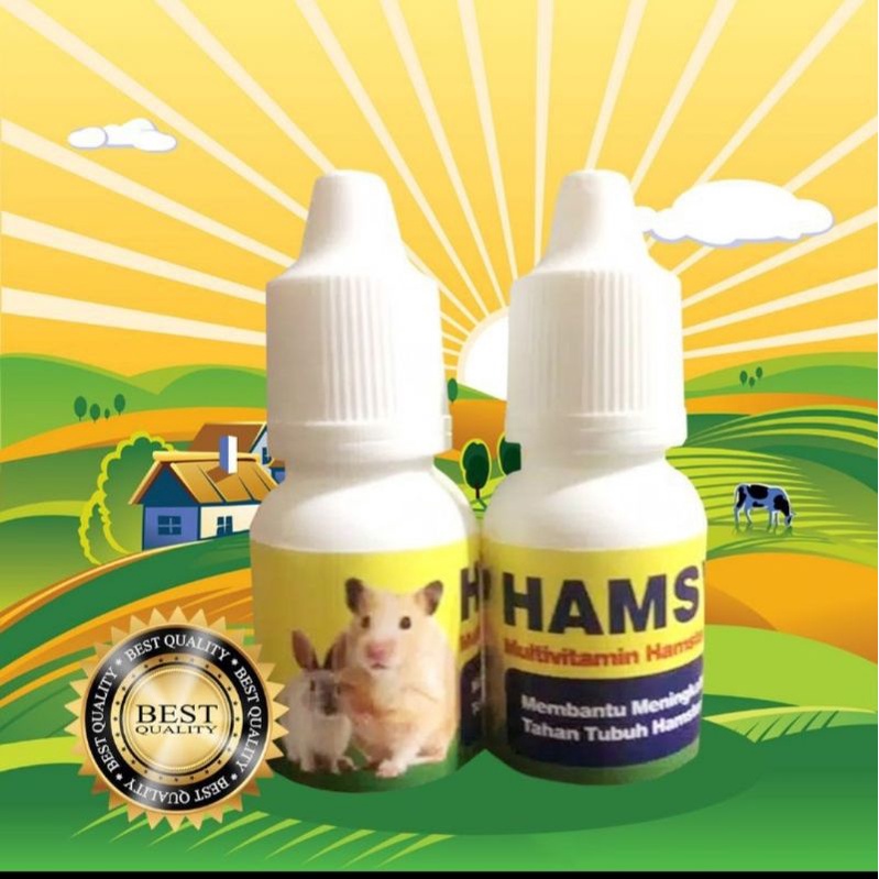 Hamvit dan Yumilk vitamin dan susu hamster kelinci sehat