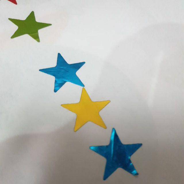 Colorful Reward Sticker Stiker Bintang isi 10lembar Colorful Reward Sticker Stiker Bintang isi 10lembar