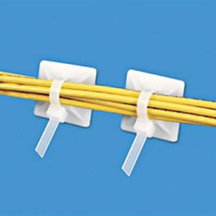 Terlaku Klem Kabel Tempel Double Tape / Klip Kabel Dobel Tip Murah