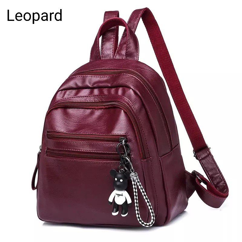 TAS RANSEL WANITA TAS PUNGGUNG WANITA MULTIFUNGSI TAS RANSEL KULIT