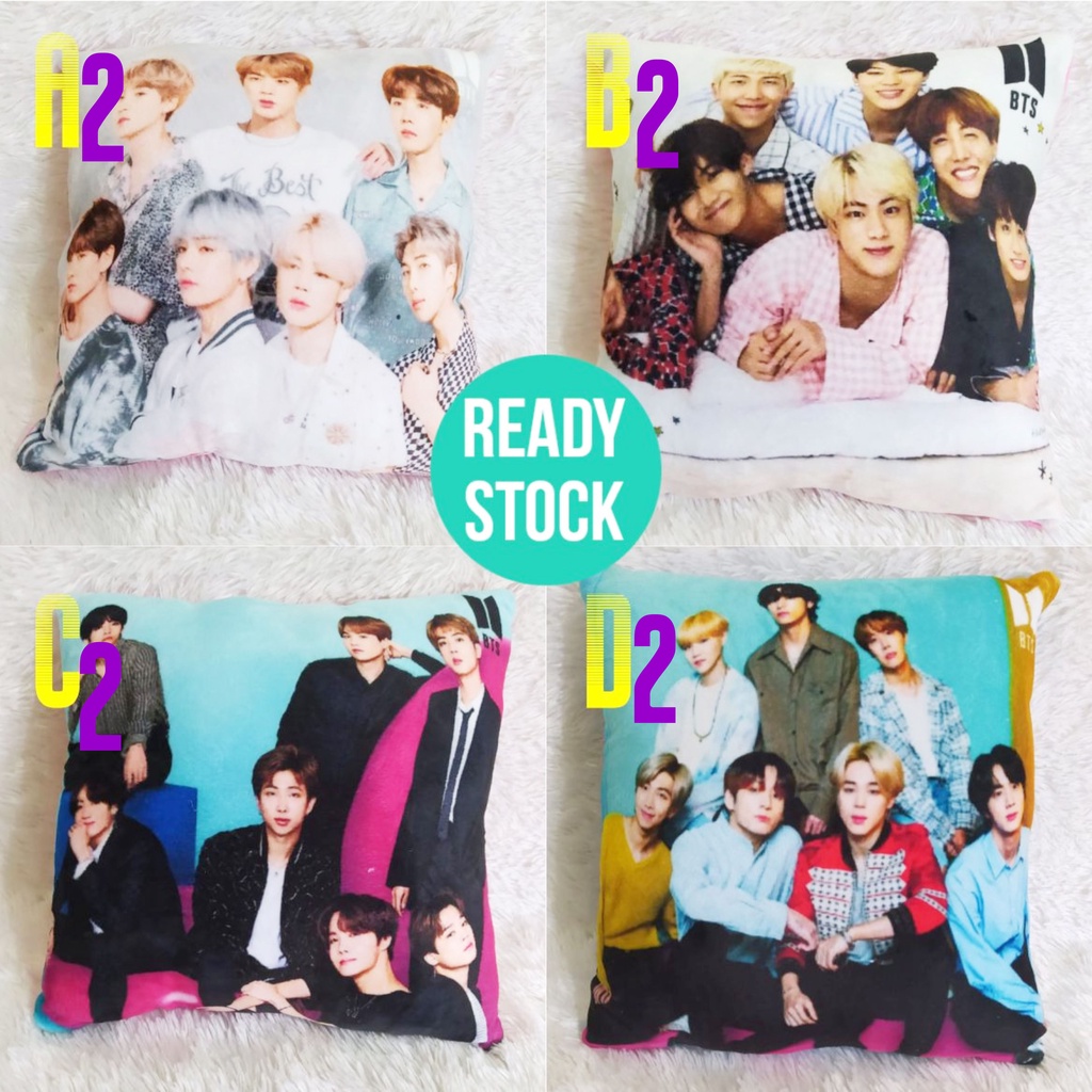 Bantal Printing KPOP BTS BT21 / Bantal BTS Shopee Murah