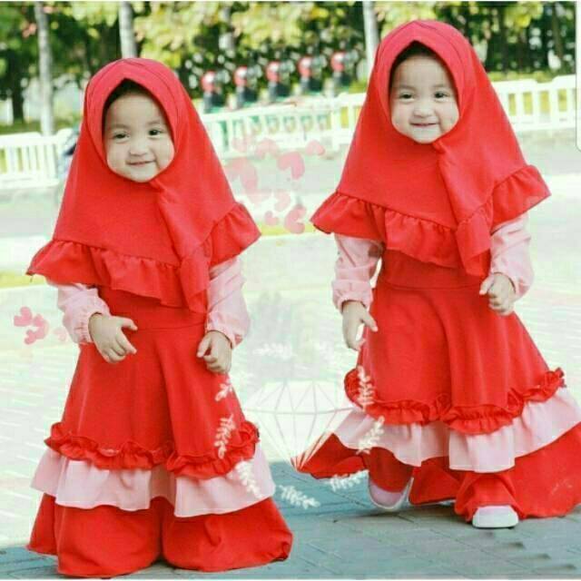 SYARI MILOVA KID, MOSCREPE, GAMIS HIJAB MUSLIM, MAXY DRESS