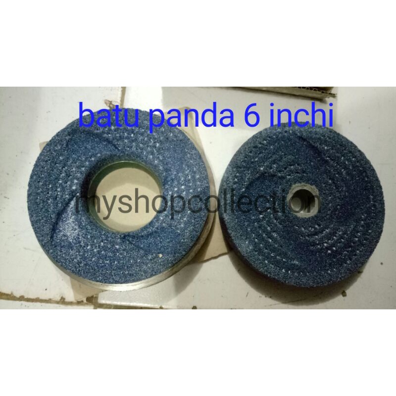 batu gilingan panda 6 inchi NT 150 / panda grinding stone 6" / batu gilingan bumbu cabe tahu batu pa