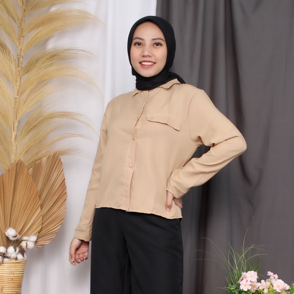 RX Fashion - Kemeja Fatasya I Kemeja Madania I KEMEJA KYOKO  -R3-COKSU