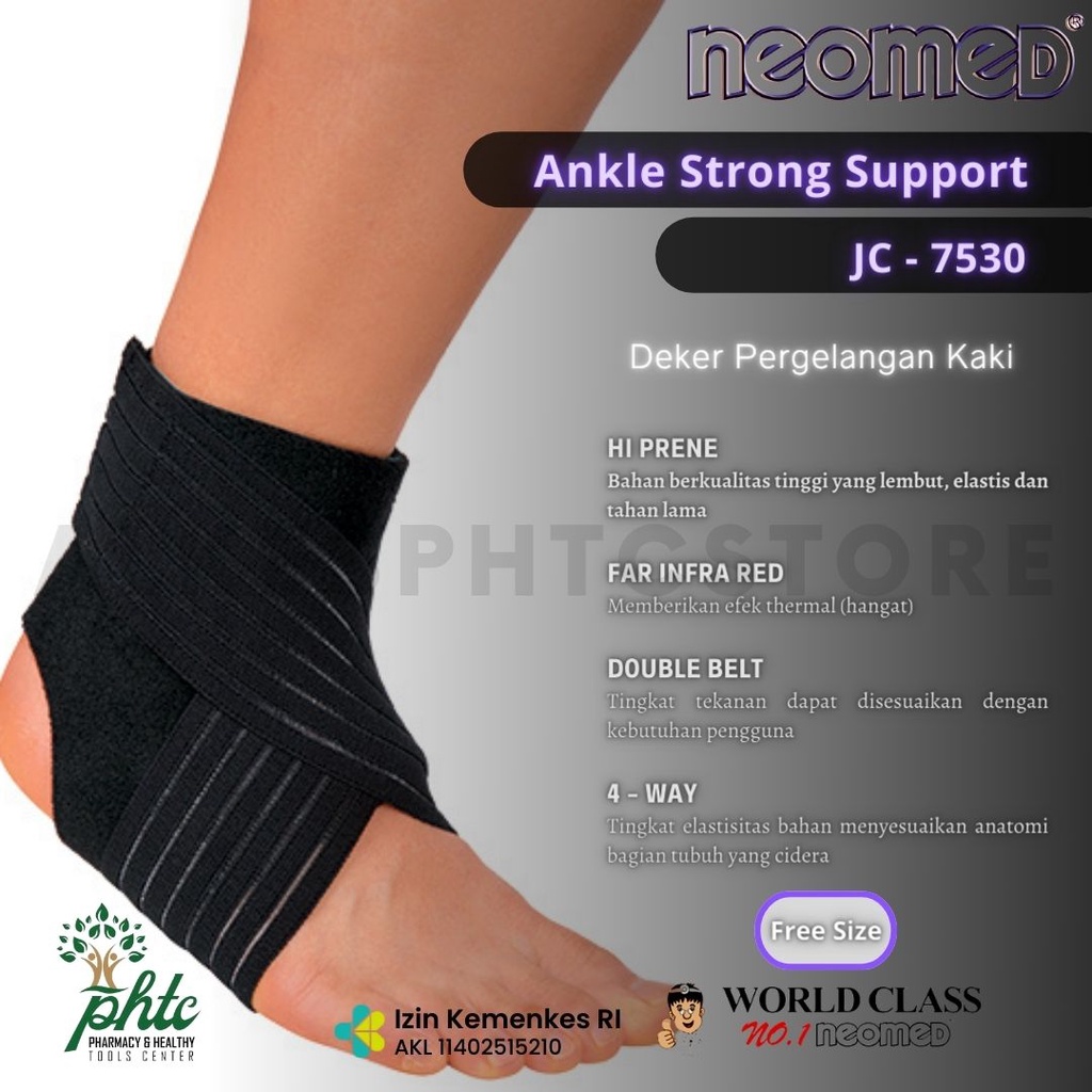 NEOMED JC-7530 Ankle Strong Support l Neo Med Smart Strong Support JC 7530 Neo Ankle Strong Support