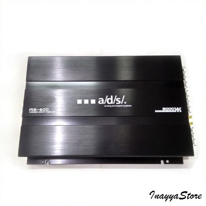 ADS AS 600 Power Amplyfier Mobil 4 Chanel Car Audio
