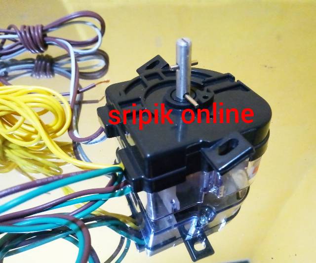 timer pencuci wash mesin cuci 6 kabel lubang sekrup miring