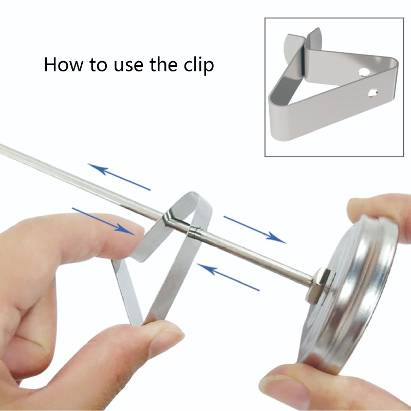 Termometer Oven Instan Bacaan Dalam Minyak Untuk Memasak BBQ Grill 2 Typ