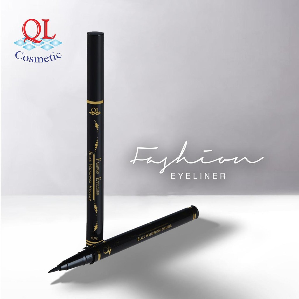 QL Fashion Eyeliner Black Waterproof