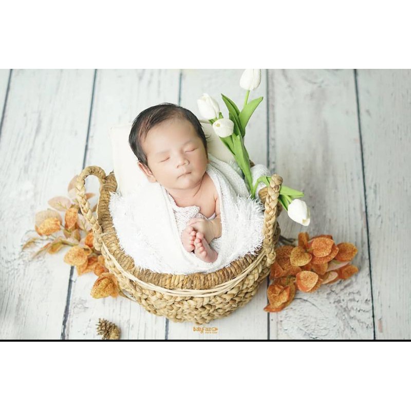 KERANJANG PROPERTY FOTO BAYI / ENCENG GONDOK / PHOTOSHOOT BABY NEW BORN (made by order)