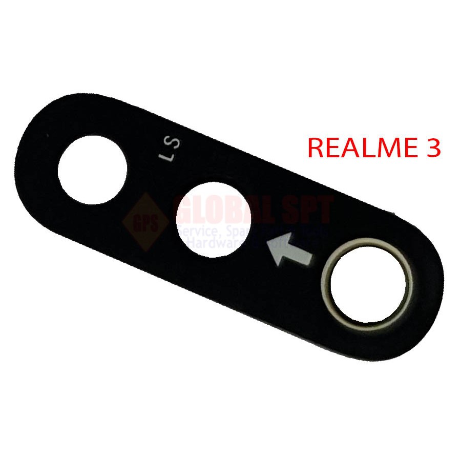 KACA KAMERA BELAKANG REALME 3 / LENSA CAMERA REALME 3 / REALME 3 PRO