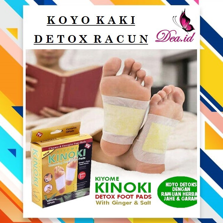 [DEASHOP] KOYO KAKI DETOX ASLI ORIGINAL - KOYO KAKI EMAS DETOX RACUN - 1 BOX ISI 10 SACHET