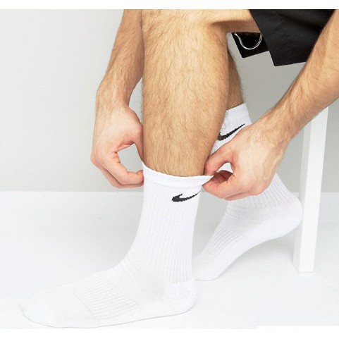 KAOSKAKI DIATAS MATA KAKI kaos kaki olahraga / sport / santai / kerja / casual murah-ATS MT KK NIKE PUTIH