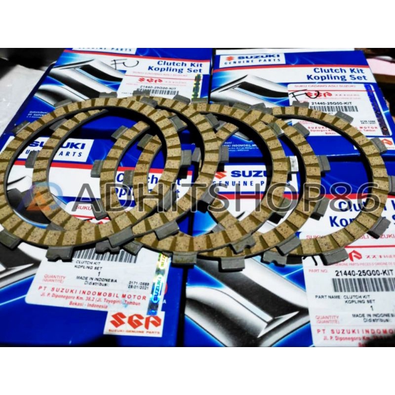 KAMPAS KOPLING SATRIA FU SATRIA F150 ORISINIL SGP KANVAS KOPLING SATRIA FU SGP PLAT KOPLING FU SGP  