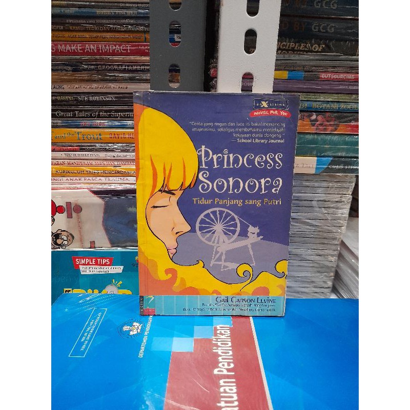 ORIGINAL BUKU Novel Princess Sonora Tidur Panjang Sang Putri By Gail Carson Levine