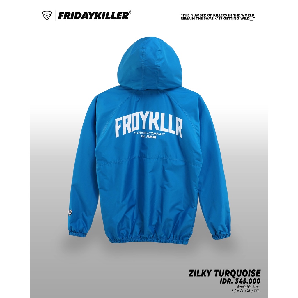 JAKET FRIDAY KILLER | ZILKY TURQUOISE