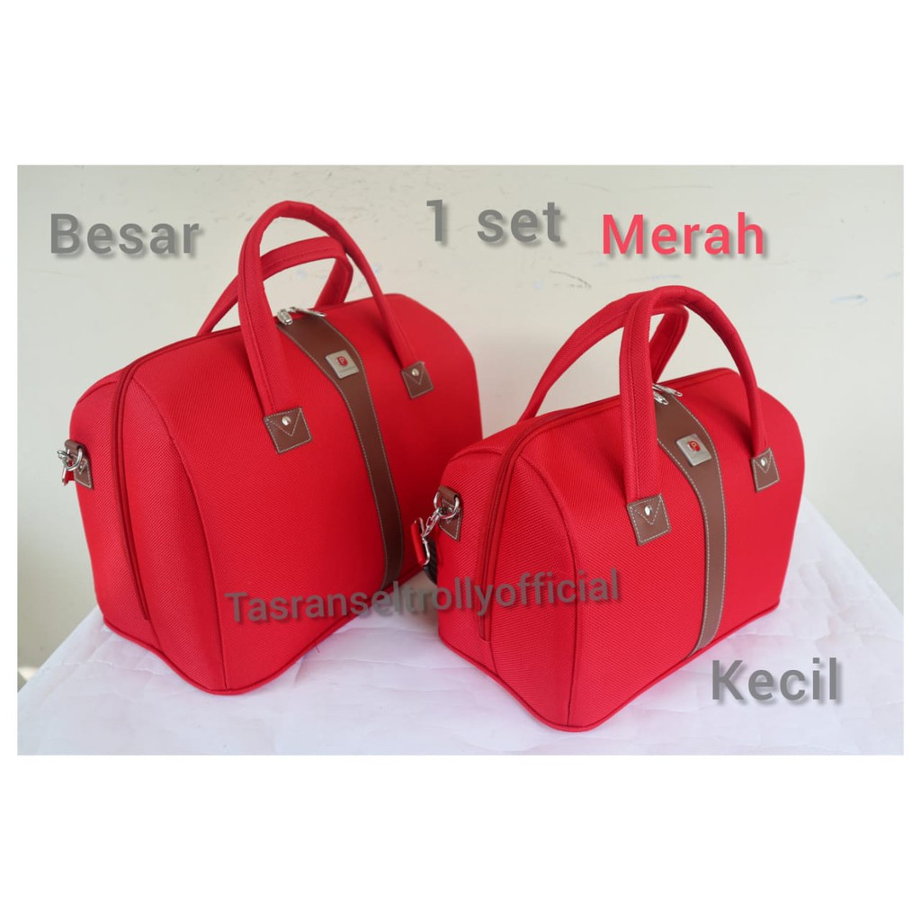 Tas Pakaian untuk wanita Polo Interclub 1set besar&amp;kecil 100%original