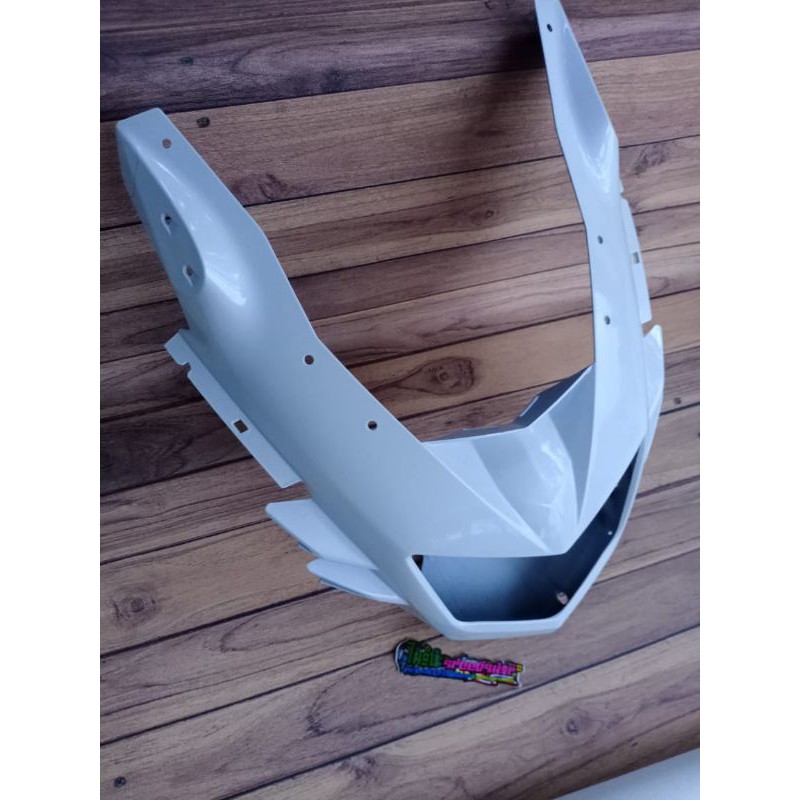 cover barong totok fairing depan lampu kawasaki ninja rr new original putih