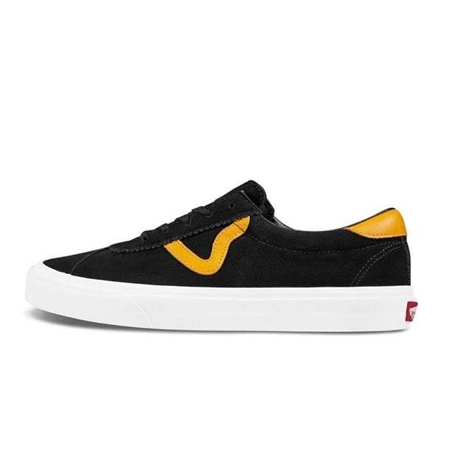 VANS CLASSIC SPORT BLACK CADMIUM YELLOW