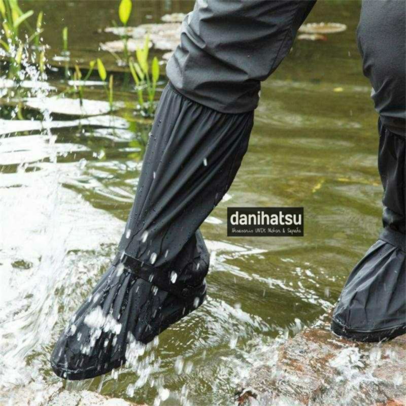 COVER SEPATU BIG SIZE JAS HUJAN SEPATU KARET ANTI AIR HUJAN UKURAN BESAR NO 42 43 L 44 45 XL 46 47 R