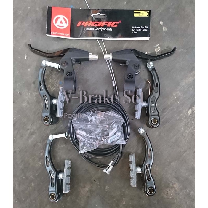 V Brake Set Rem Pacific Sepeda Lipat MTB Minion Federal