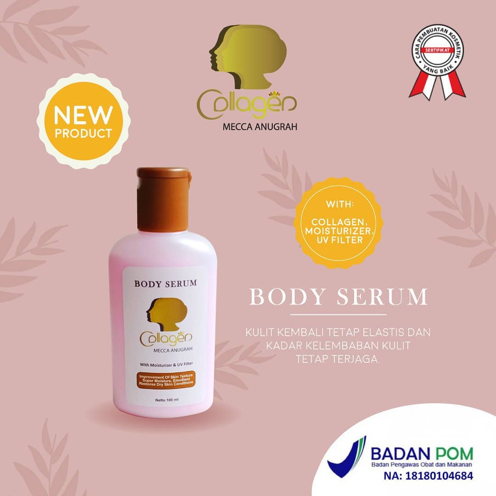 SYB Body Serum Collagen by Mecca Anugrah