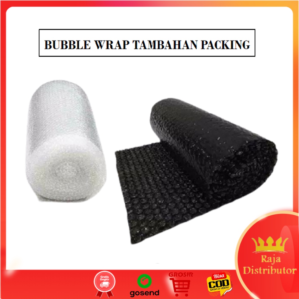 

TAMBAHAN BUBBLE WRAP SUPAYA PACKINGAN LEBIH AMAN