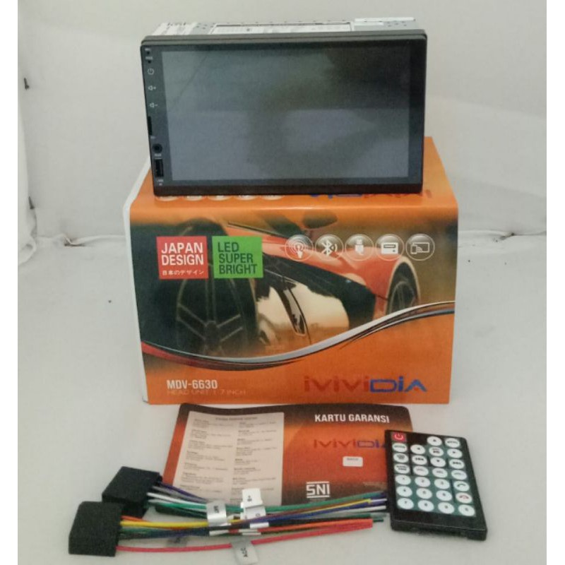 Head unit mvidia mdv-6630 deckless mvidia mdv 6630