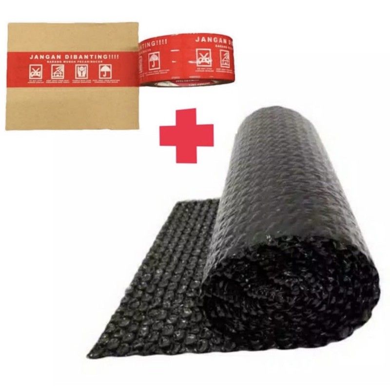 

BUBBLE WRAP + EXTRA PACKAGING WAJIB