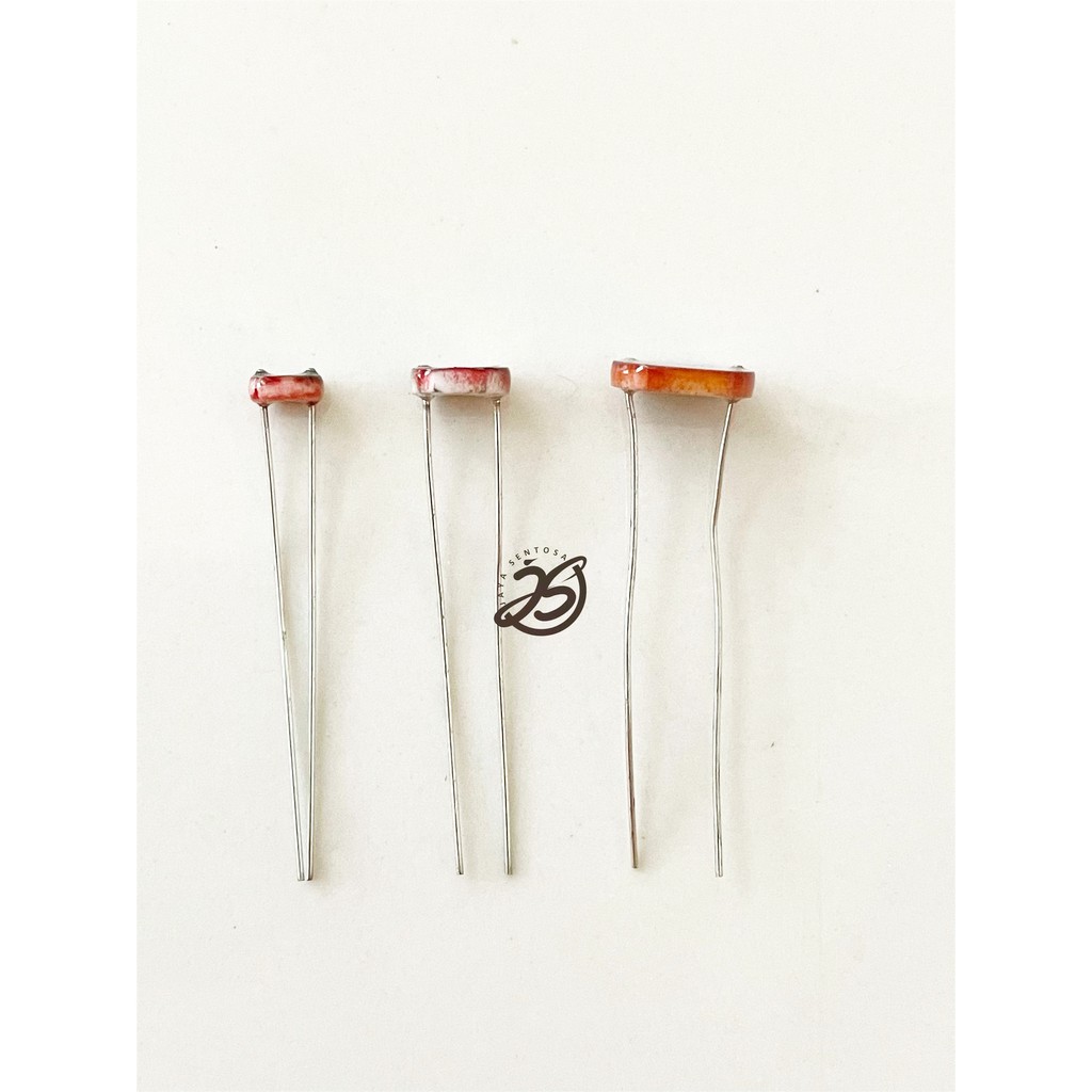 LDR BESAR 10mm SENSOR CAHAYA PHOTO RESISTOR PHOTORESISTOR